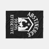 Onthouding 99,99 procent effectief Kerstmis Christ Fleece Deken (Voorkant (Horizontaal))