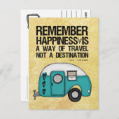 onthouding geluk briefkaart (Voorkant / Achterkant)