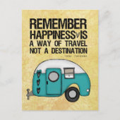 onthouding geluk briefkaart (Voorkant)