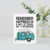 onthouding geluk briefkaart (Staand voorkant)