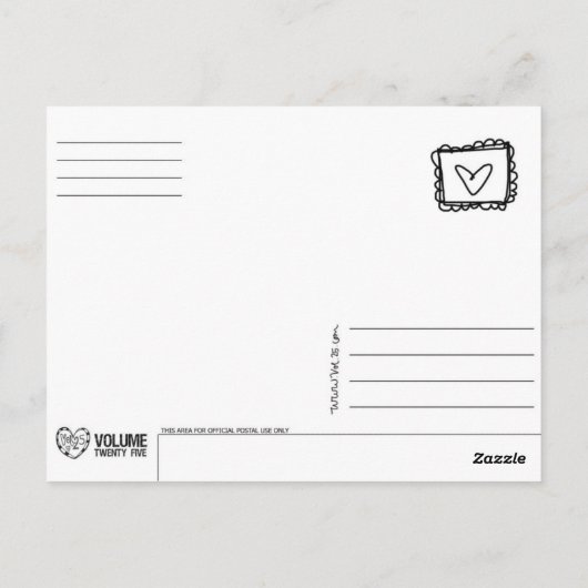 onthouding geluk briefkaart (Achterkant)