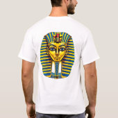Onthul de legende: Toetanchamon Farao Mask T-shirt (Achterkant)
