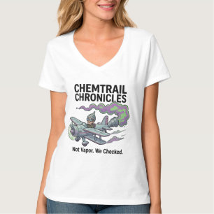 Onthul de Samenzwering: Chemtrail Kronieken T-shirt