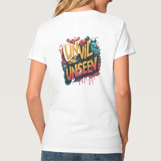 Onthul het Onzichtbare T-shirt (Achterkant)