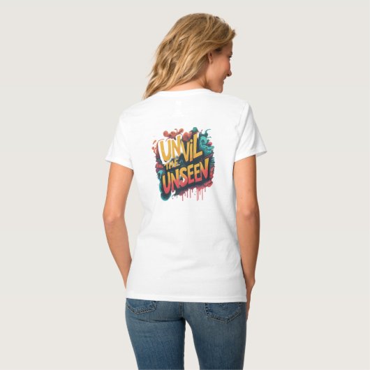 Onthul het Onzichtbare T-shirt (Achterkant volledig)