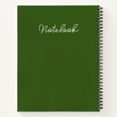 Onthul mogelijkheden: 8,5" x 11" gemerkte Notitieb Notitieboek (Achterkant)