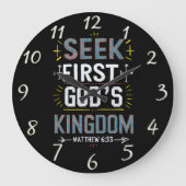 Onthulling Grace: Zoek eerst, Gods Koninkrijk Grote Klok (Voorkant)