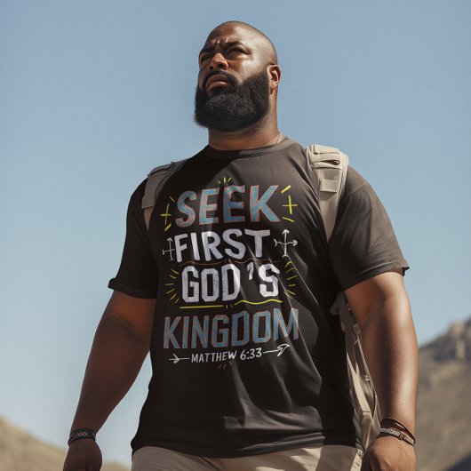 Onthulling Grace: Zoek eerst, Gods Koninkrijk T-shirt