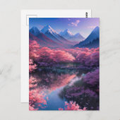 Onthulling Natuur verborgen juweel Briefkaart (Voorkant / Achterkant)