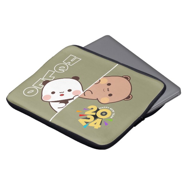 Onthulling Nieuwjaar van 2024 | 13 inch Laptop Sleeve (Voorkant top)