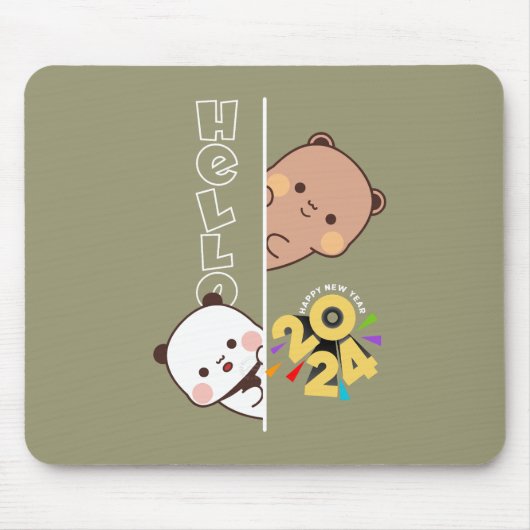Onthulling Nieuwjaar van 2024 | Muismat (Voorkant)