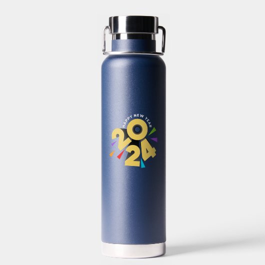 Onthulling Nieuwjaar van 2024 | Thor Copper Vacuüm Waterfles (Achterkant)