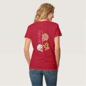 Onthulling Nieuwjaar van 2024 | Vrouwen V-Hals T-shirt (Achterkant volledig)