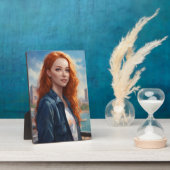 "Onthulling van de rauwe emoties: ontspoorde werke Fotoplaat (Zijkant)