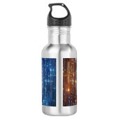 Onthulling van het digitale domein waterfles  (Achterkant)