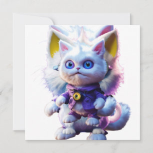 Onthulling van het Enigmatic CGI White Cat Monster Kaart