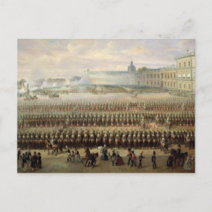 onthulling van het Paul I-gedenkteken in Gatchina Briefkaart