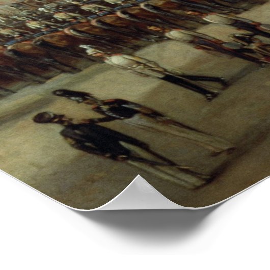 onthulling van het Paul I-gedenkteken in Gatchina Poster (Hoek)