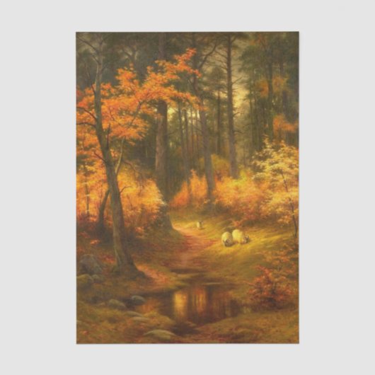 Ontiteld door Joseph Farquharson Tissuepapier (Voorkant)