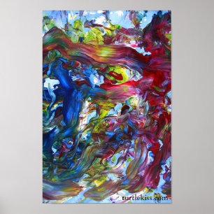 "Ontitelde #9" Druk door Koopa de schildpad Poster