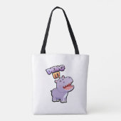 Ontken het! Grappige Canvas tas (Achterkant)