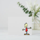 Ontkenning Briefkaart (Staand voorkant)