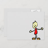 Ontkenning Briefkaart (Voorkant / Achterkant)