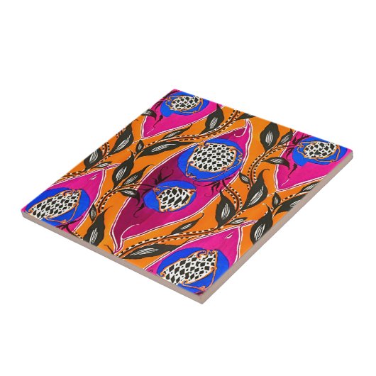 Ontketen de schoonheid van kunst en Natuur: Samark Tegeltje (Zijkant)