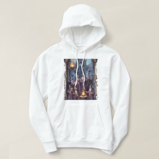 Ontketen de tijdloze kracht van Old School Ink Hoodie (Design voorkant)