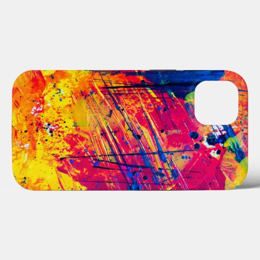 Ontketen een wereld van kleur met deze verbluffend Case-Mate iPhone case (Achterkant (horizontaal))