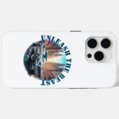 Ontketen het Amerikaanse Spierauto Beest  Case-Mate iPhone Case (Achterkant (horizontaal))