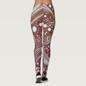 Ontketen je creativiteit: funky patroonleggingen leggings (Achterkant)