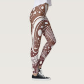 Ontketen je creativiteit: funky patroonleggingen leggings (Rechts)