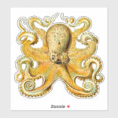 Ontketen je Inner Explorer met  Octopus Sticker (Vel)