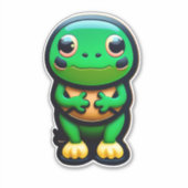 Ontketen je Inner Frog Artist met onze Stickers (Voorkant)