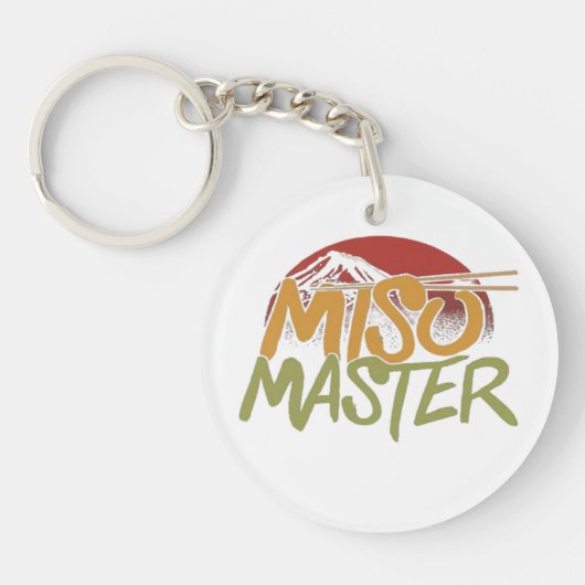 Ontketen je innerlijke chef - "miso master" veelkl sleutelhanger (Voorkant)