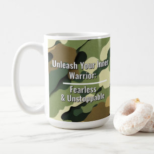"Ontketen je innerlijke krijger" Koffiemok