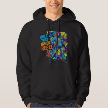 Ontketen je innerlijke rebel - Hoodie - T-shirt