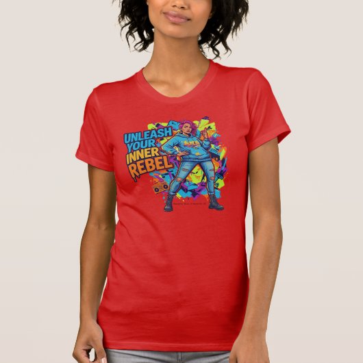 Ontketen je innerlijke rebel - t-shirt (Voorkant)