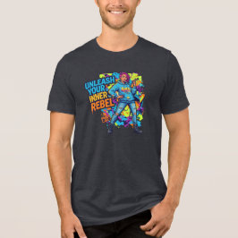 Ontketen je innerlijke rebel - Tri-Blend shirt