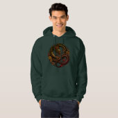Ontketen je Vuur Draak Hoodie 🔥 (Voorkant volledig)