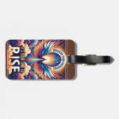 Ontketen uw potentieel en opkomst bagagelabel (Achterkant horizontaal)