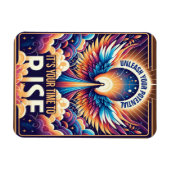 Ontketen uw potentieel en opkomst magneet (Horizontaal)