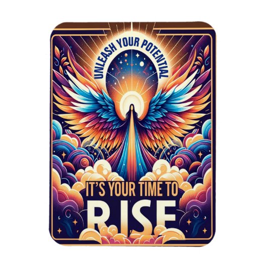 Ontketen uw potentieel en opkomst magneet (Verticaal)