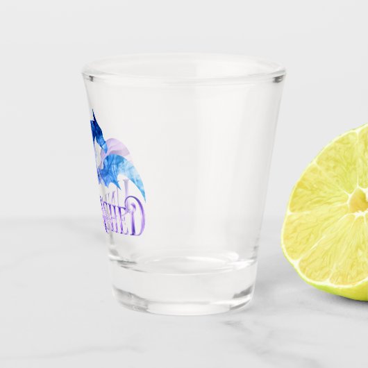 Ontketend borrelglas shot glas (Rechts)