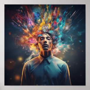 Ontketend Creativiteit: Menselijke Geest in Bewegi Poster