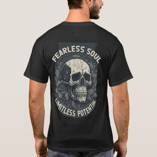 "Ontketend potentieel: de onbevreesde vlucht" T-shirt (Achterkant)
