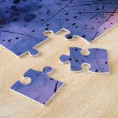 "Ontketend potentieel" Hedendaagse Abstracte kunst Legpuzzel (Zijkant)