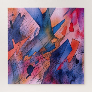 "Ontketend potentieel" Hedendaagse Abstracte kunst Legpuzzel