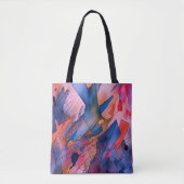 "Ontketend potentieel" Hedendaagse Abstracte kunst Tote Bag (Voorkant)